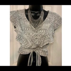 Kimchi Blue knit crop top